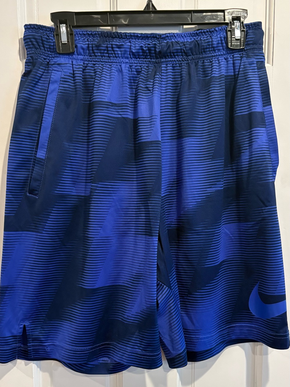 Men's Blue Performance Athletic Shorts